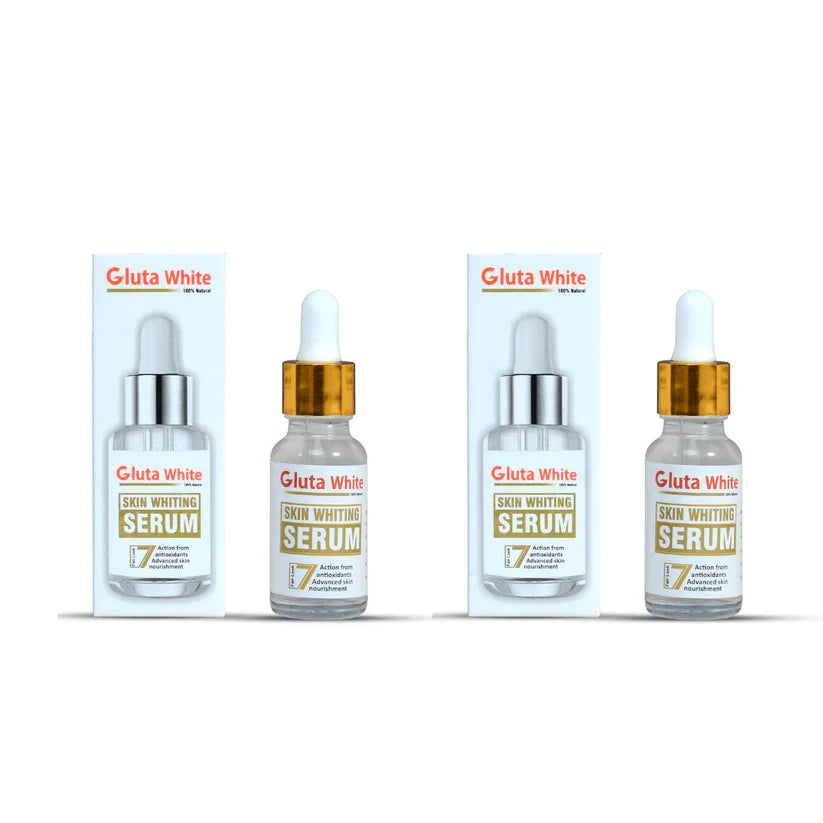 Gluta White Face Glowing Serum bundle